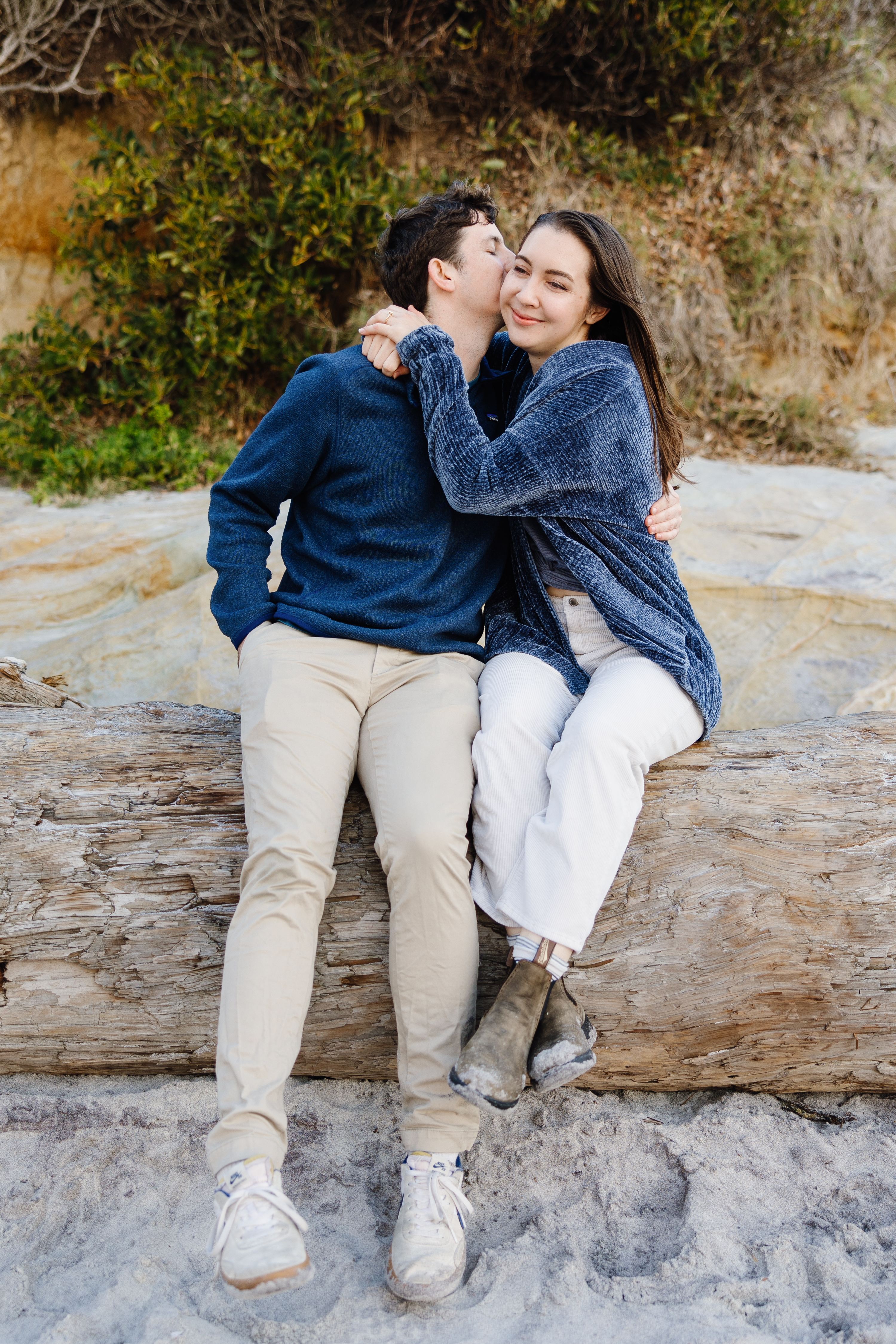 Jenna and Liam engagement photo